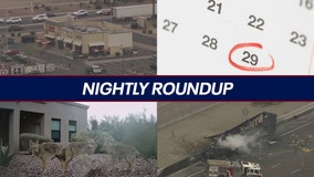 Bomb threat in the far East Valley; deadly crash on Valley freeway | Nightly Roundup