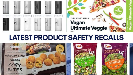 Frigidaire refrigerators, Dole salads, Whole Foods frozen pizza | Latest consumer product recalls