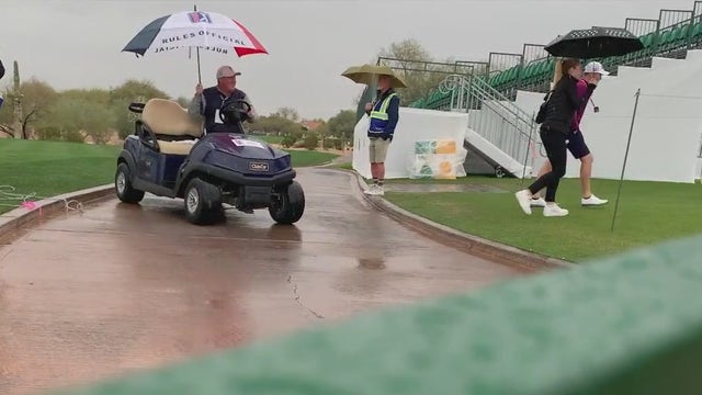 Major storm hits during WM Phoenix Open week