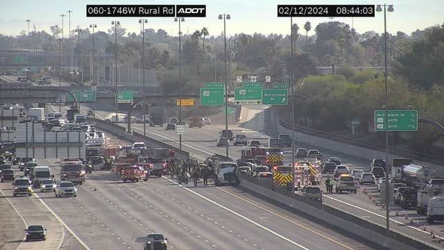 Child dies, several hurt following crashes involving 10 vehicles on US 60