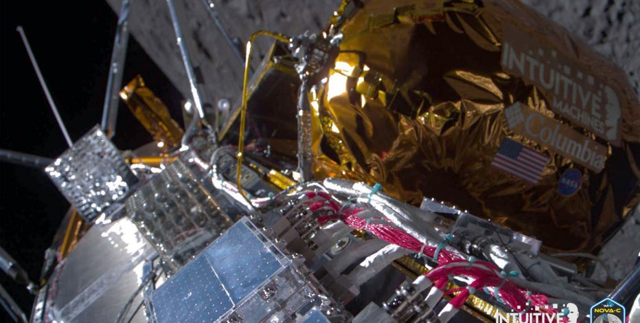 Odysseus moon lander makes historic landing, transmits signal back