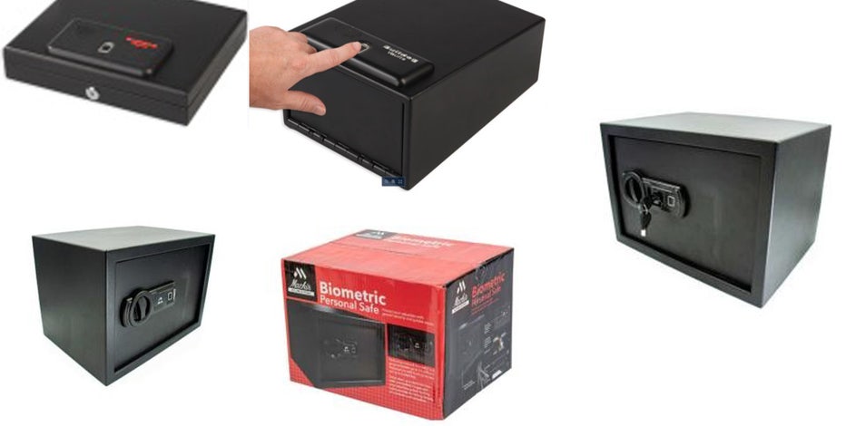 Gun safes recall: Biometric safes can fail, posing 'serious injury hazard'