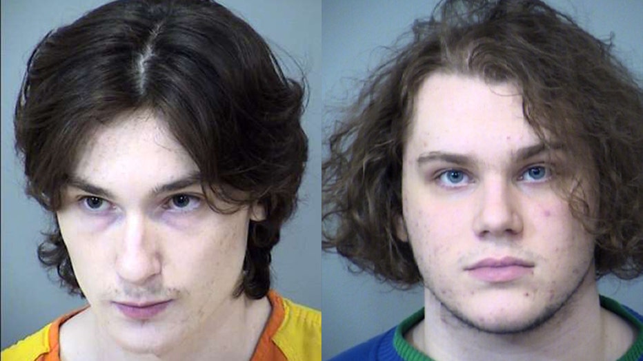 Tyler Freeman (left) and William Hines (right)