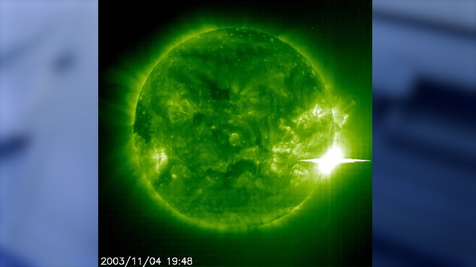 Images Of Strong Solar Flare Captured By NASA - Videos from The Weather  Channel