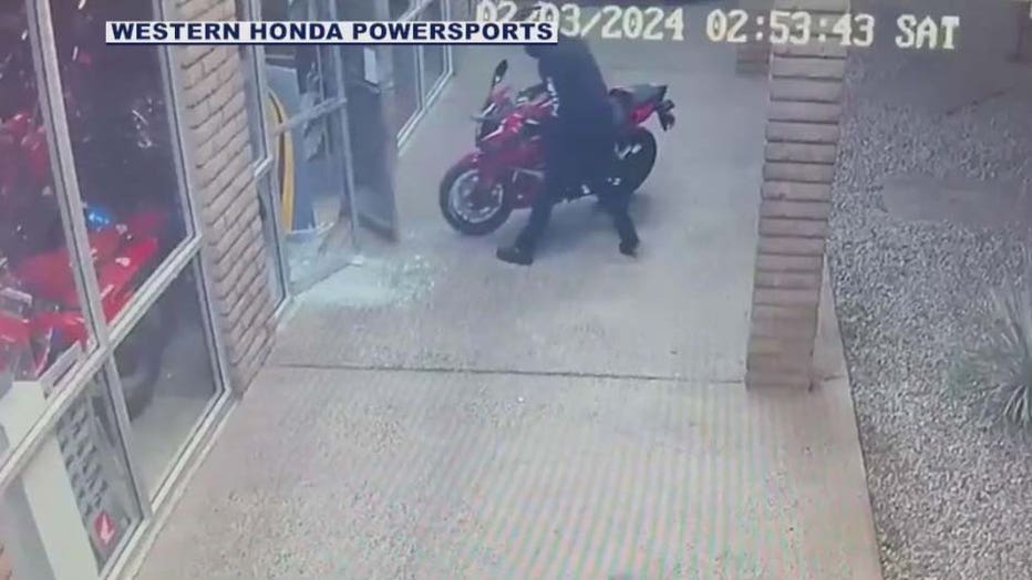 western honda powersports smash and grab