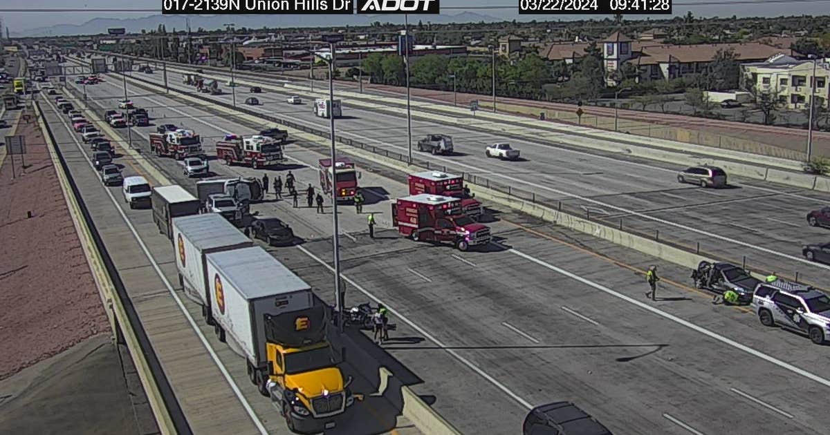Interstate 17 reopens after crash involving DPS | FOX 10 Phoenix