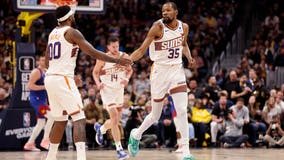 Durant erupts in OT, leads Suns to 117-107 win over Nuggets after blowing 22-point lead