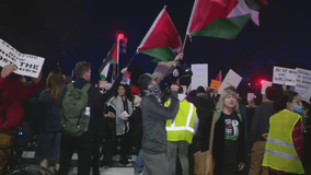 Protesters gather at White House ahead of State of the Union address