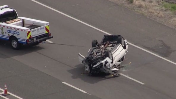 Interstate 17 reopens after fatal rollover crash near Loop 303 in Phoenix