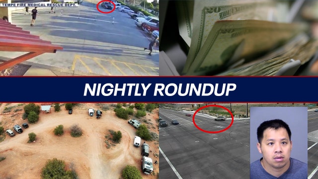 Close call for firefighters in Tempe; attempted kidnapping caught on video | Nightly Roundup