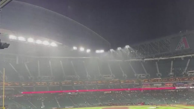 Mother Nature madness: Arizona Diamondbacks play rare rain-shortened game at Chase Field