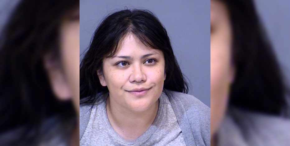 Kamala Harris' motorcade strewn with red liquid by woman during Phoenix visit, PD says