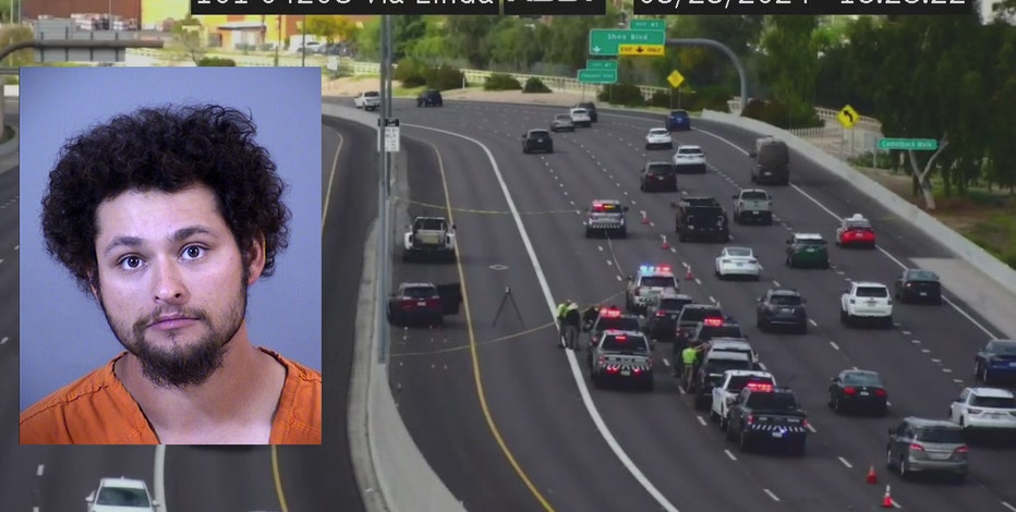 Scottsdale road rage crash leads to shooting on Loop 101, DPS says