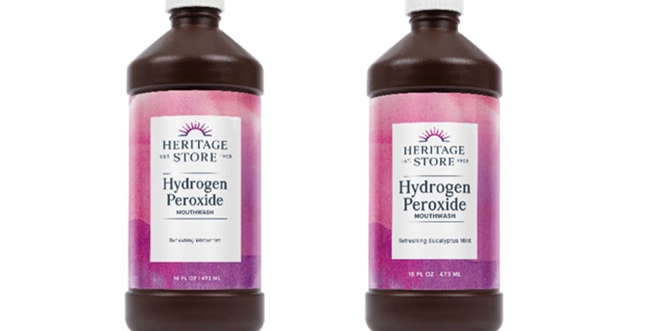 Hydrogen peroxide mouthwash recalled nationwide for poisoning risk