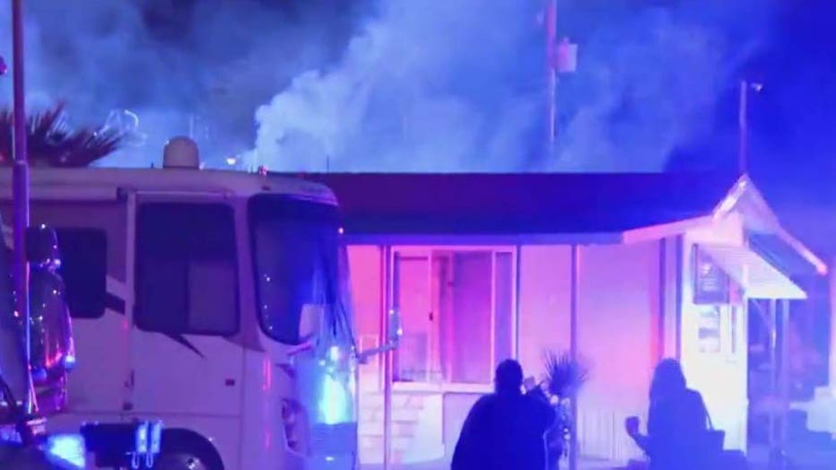 mesa mobile home fire