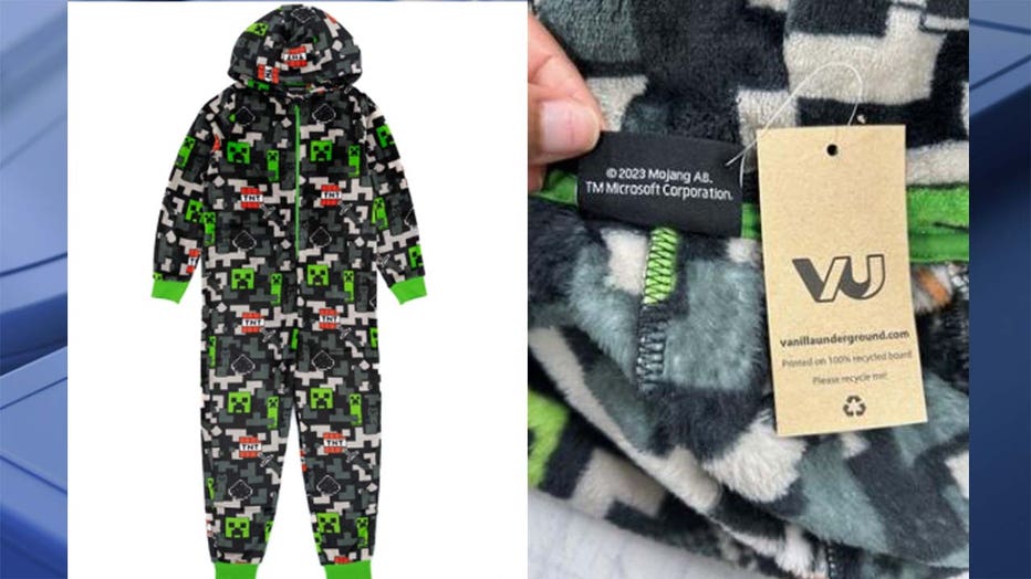 minecraft pajamas