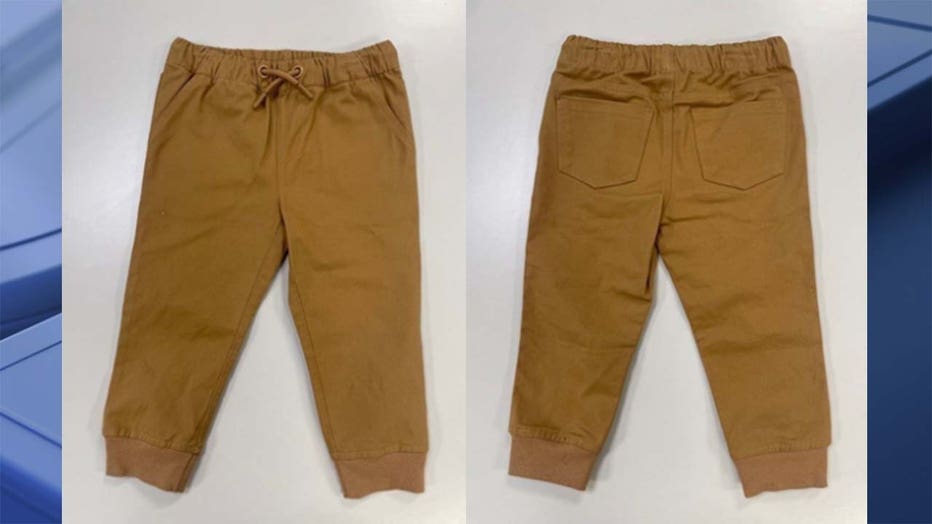 recalled marshalls pants