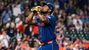 Houston Astros pitcher Ronel Blanco pitches no-hitter against Blue Jays, first of his career