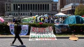 Speaker Johnson calls for Columbia president's resignation amid protests