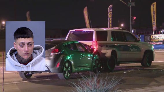 Phoenix officer rear-ended by suspected DUI driver: PD