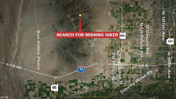 Missing hiker leads to search in White Tank Mountains
