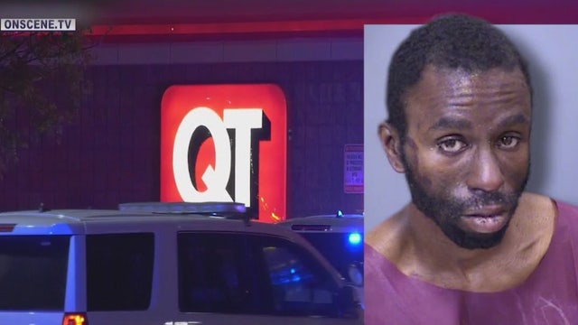 Phoenix Police officer 'violently attacked' and stabbed by suspect at a gas station