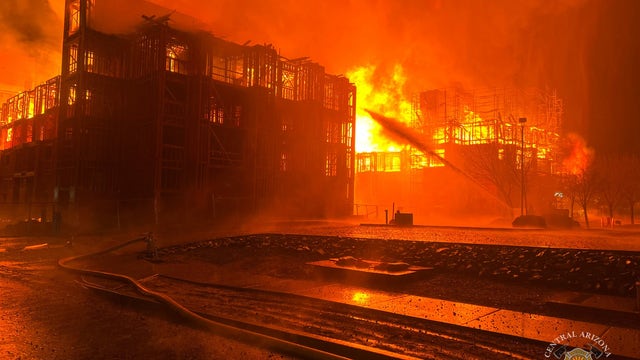 Fire at Prescott Valley construction site forces evacuations