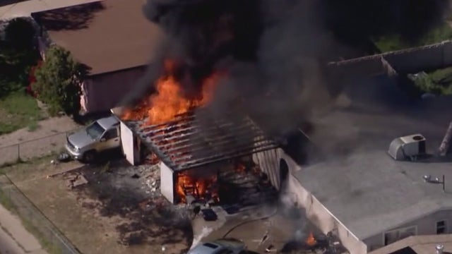 Fire engulfs part of Phoenix home; no injuries reported