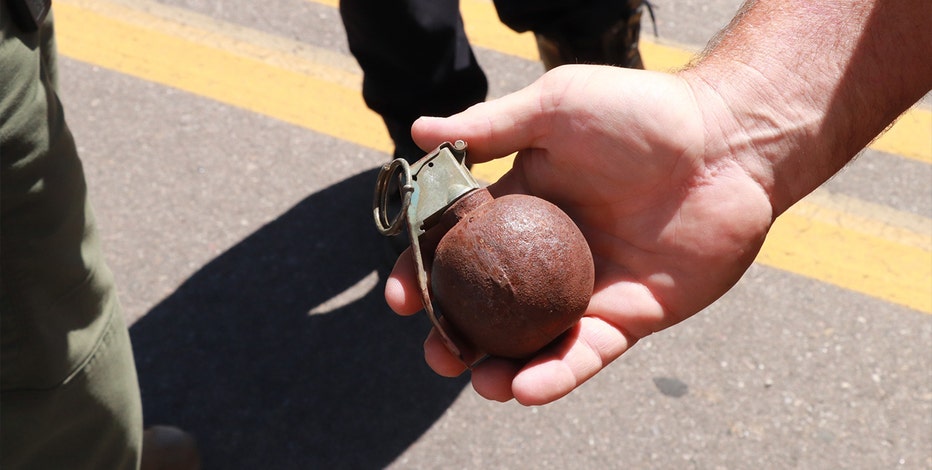 Grenade believed to be live caused a scare at Southern Arizona fire station