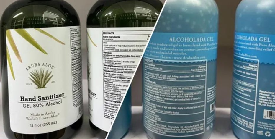 Hand sanitizer, aloe gel recalled over warnings it could cause comas or blindness