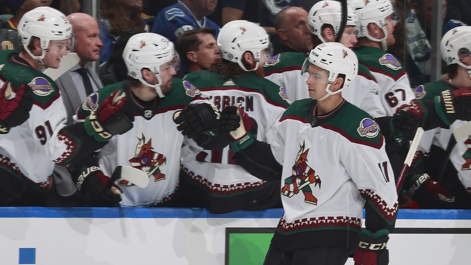 Arizona Coyotes v Vancouver Canucks