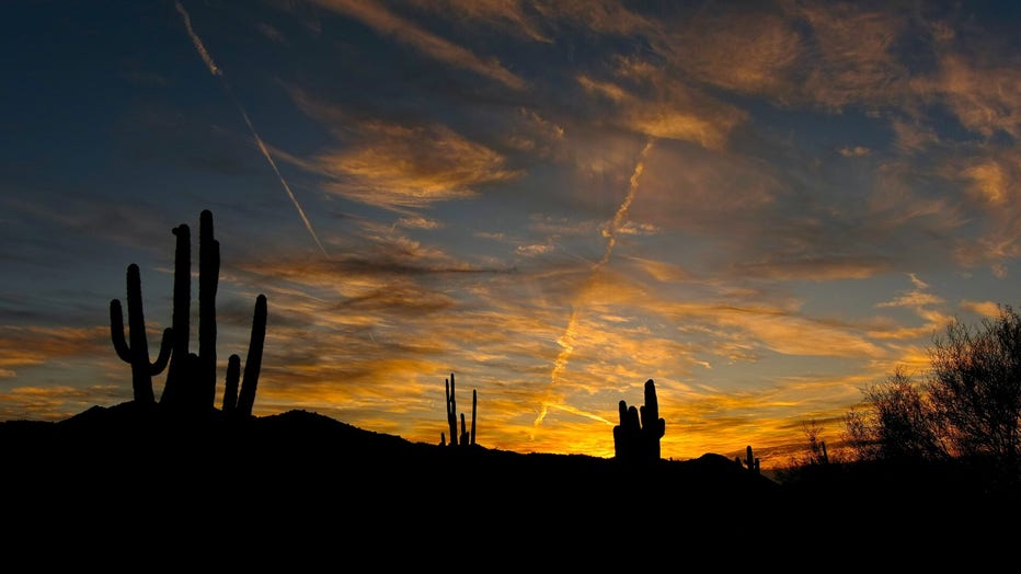 This is definitely a sight for sore eyes on this Friday eve! Thanks Jim Sandahl for sharing this amazing sunset photo!