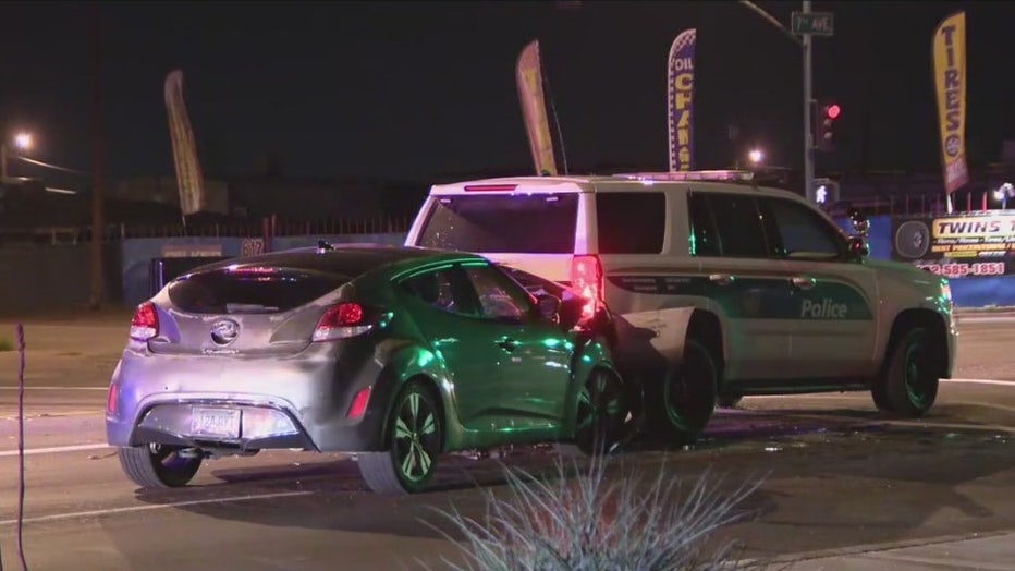 officer rear ended