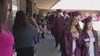 Graduating seniors walk former school and reminisce on their time at Sierra Verde STEAM Academy