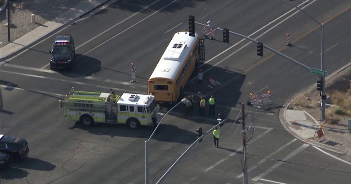Teen taken to hospital after getting struck by bus in West Valley: MCSO ...