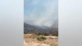 Sugar Fire grows to nearly 200 acres in 5 hours northeast of Fort McDowell