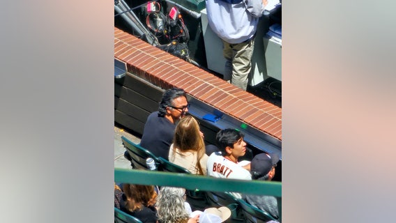 Actor Benjamin Bratt wows fans at San Francisco Giants game