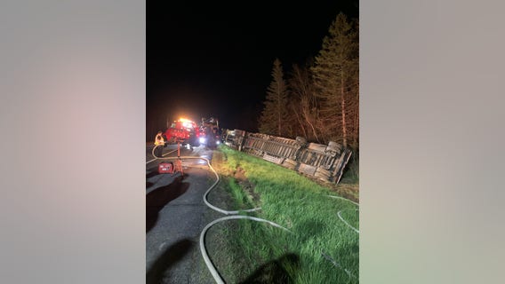 15 million bees contained after bee-laden truck crashes in Maine