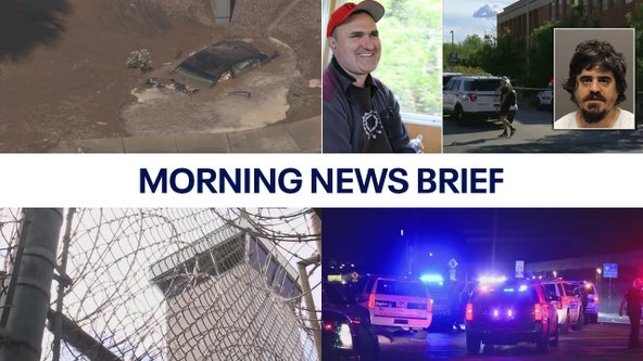 Crash leaves car sinking into mud; deadly police shooting in Phoenix l Morning News Brief