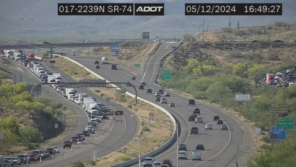 I-17 closure in north Phoenix caused massive traffic backups
