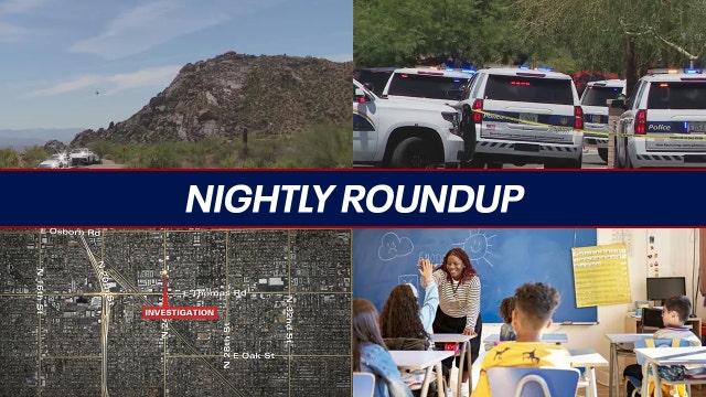 2 hurt in Phoenix shooting; maps of average teacher salaries by state | Nightly Roundup