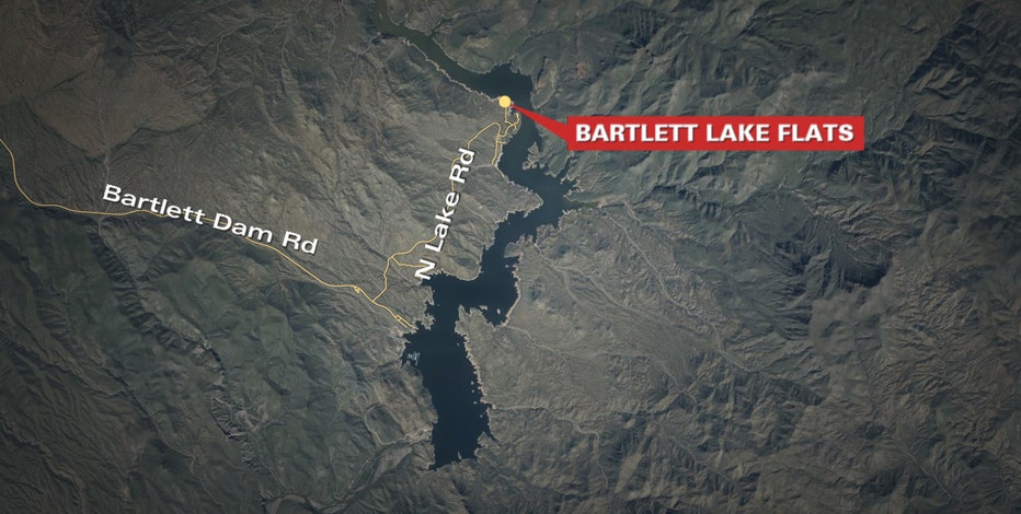Recovery efforts underway at Bartlett Lake Flats after man goes underwater