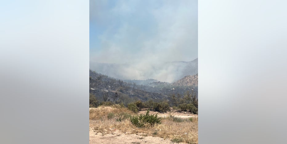 Sugar Fire grows to 240 acres northeast of Fort McDowell
