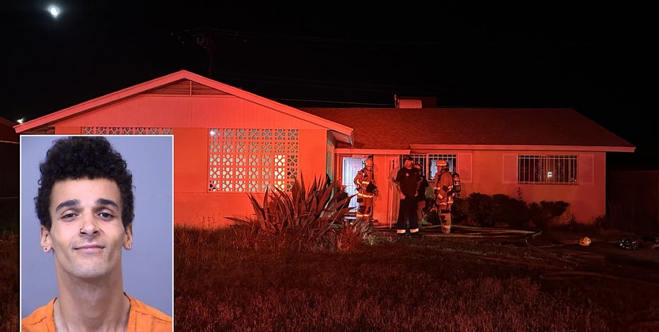 Man set his grandmother's south Phoenix house on fire while she was inside, court documents say