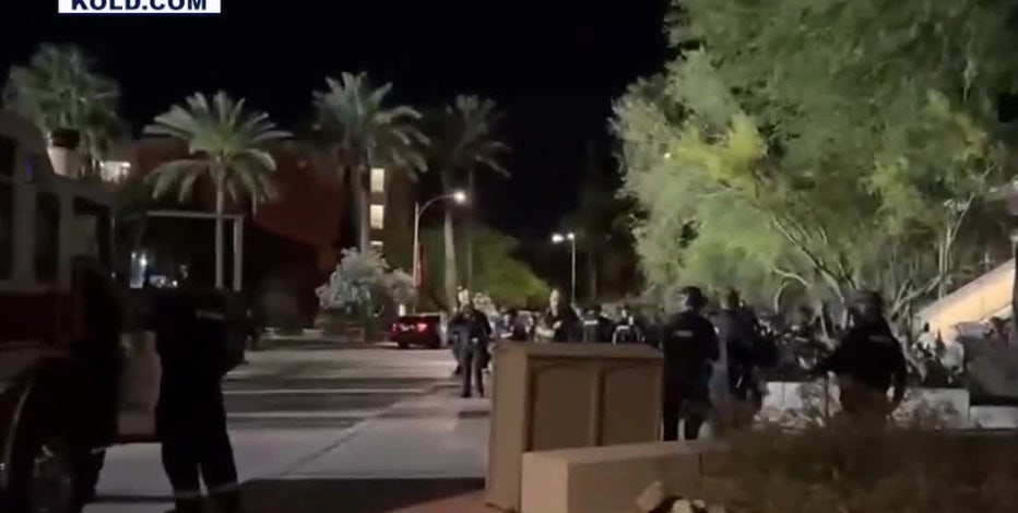 University of Arizona police forced to deploy 'chemical munitions' to break up anti-Israel riot