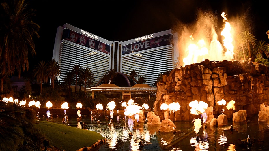 The Mirage Hotel & Casino, in a photo taken in 2020. (Photo by Ethan Miller/Getty Images)