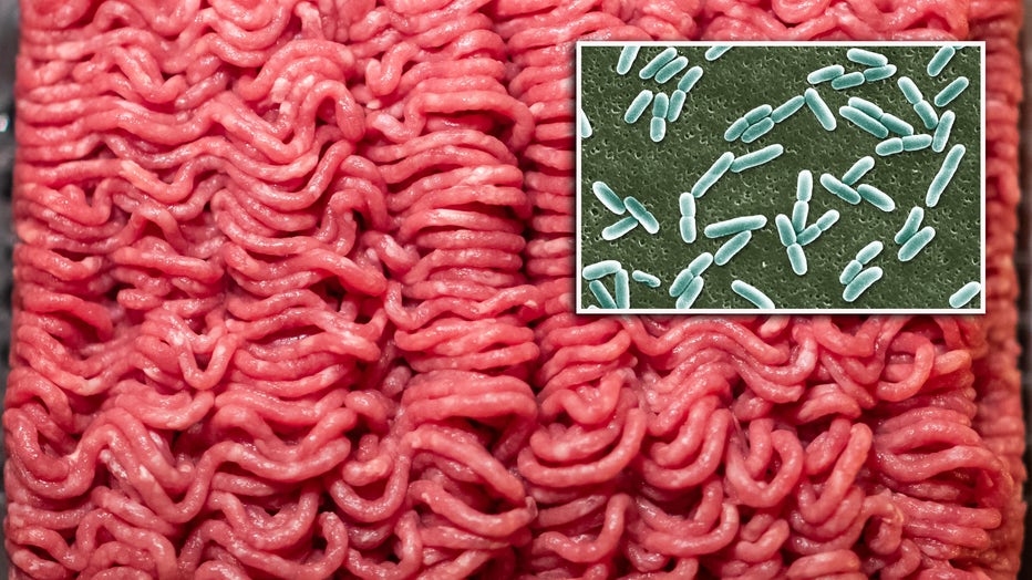 ground beef e coli GETTY