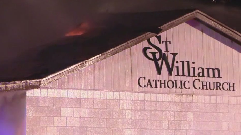 st william church fire