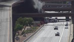 Fire engulfs semi-truck on Loop 202 in Mesa