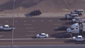 Man found shot on I-10 in Phoenix, DPS investigating